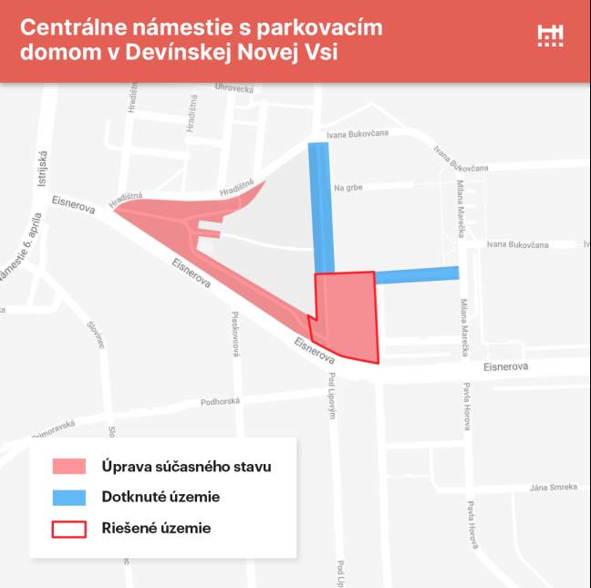 🗣VÁŠ NÁZOR NA CENTRÁLNE NÁMESTIE V DNV
Architektonická súťaž prinesie návrh pre centrálne námestie s parkovacím domom v Devínske…