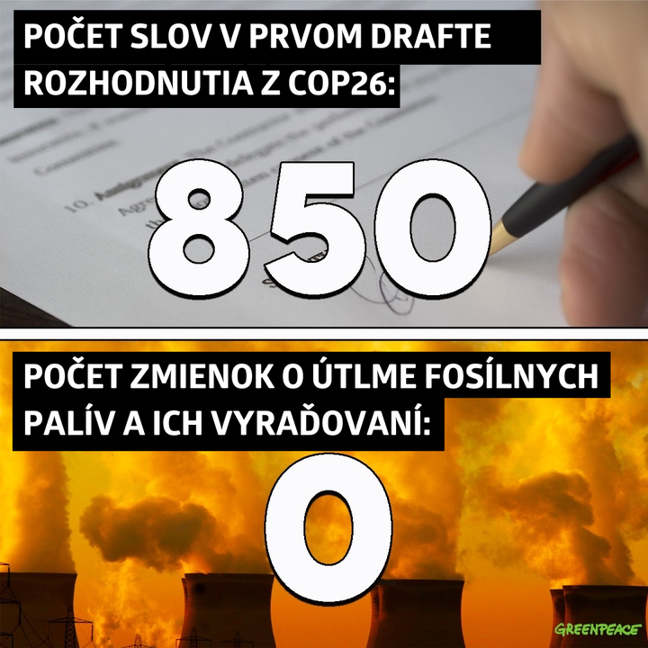 To snáď nie? Takto zatiaľ vyzerajú výsledky klimatickej konferencie COP26 v Glasgowe?🤦‍♀️

Máme posledné 3 dni na to, aby nás sv…