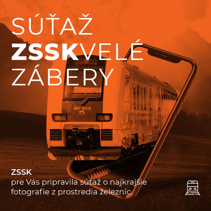 ZA PEKNÉ FOTKY JAZDY VLAKOM ZADARMO

Kolegovia zo ZSSK majú pre vás súťaž o kredity, za ktoré si môžete nakúpiť lístky na vlak. …