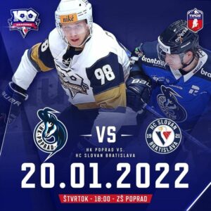 GAME DAY! Dnes sa HC SLOVAN Bratislava predstaví po prvýkrát v sezóne na ľade HK Poprad. Zápas začína o 18:00hod. #VerníSlovanu
