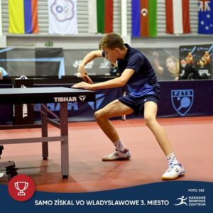 🌟 Náš slovenský mládežnícky reprezentant v stolnom tenise Samuel Arpáš pokračuje vo výborných výkonoch aj na medzinárodnej scéne…