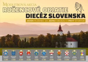Farnosť Saletíni pozýva do akcie Ružencové objatie diecéz Slovenska