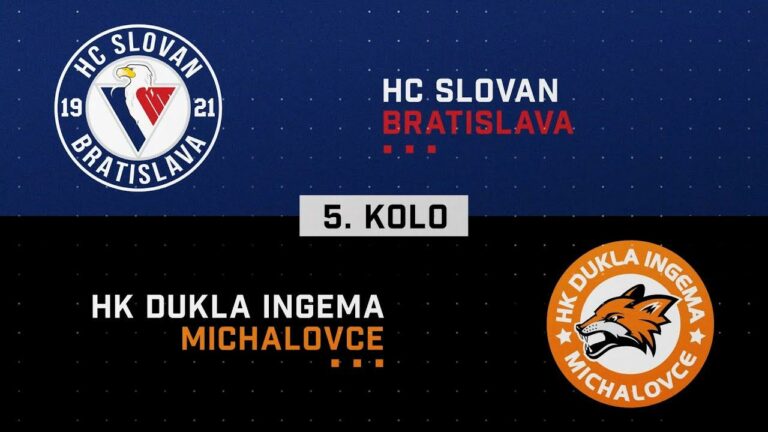5.kolo štvrťfinále HK Dukla INGEMA Michalovce – HC Slovan Bratislava HIGHLIGHTS