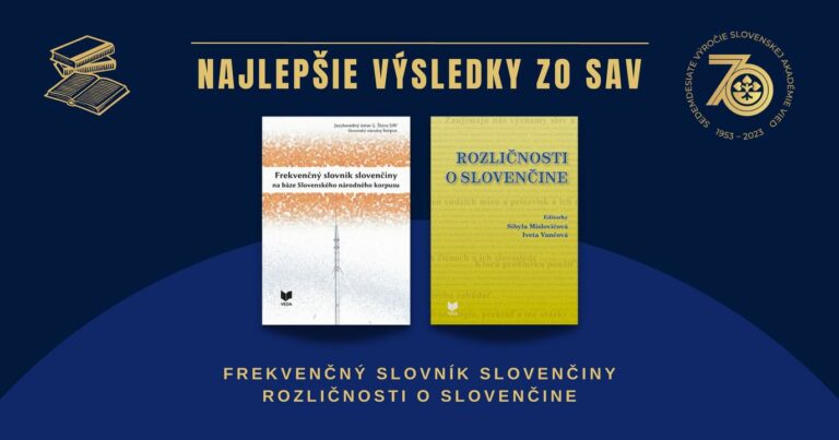 📚V rámci mesiaca knihy – marca vám predstavuje ešte dve publikácie zo slovenčiny 😊 konkrétne z Jazykovedný ústav Ľudovíta Štúra …
