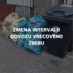 ZMENA INTERVALU ODVOZU VRECOVÉHO ZBERU❗️

Dovoľujeme si upozorniť občanov, že spoločnosť OLO začala s odvozom triedeného odpadu …