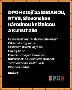 A post from Divadlo P. O. Hviezdoslava