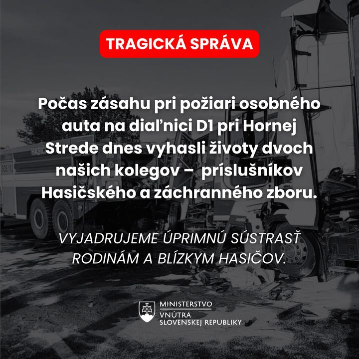 🚨TRAGICKÁ DOPRAVNÁ NEHODA NA DIAĽNICI D1