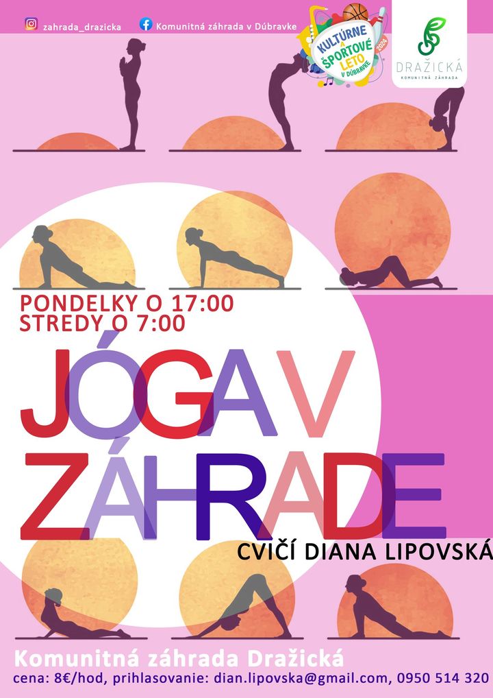 JÓGA V ZÁHRADE 🧘💐