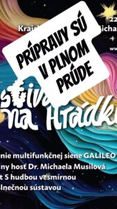 Festival na Hrádku už túto nedeľu! 🪐✨